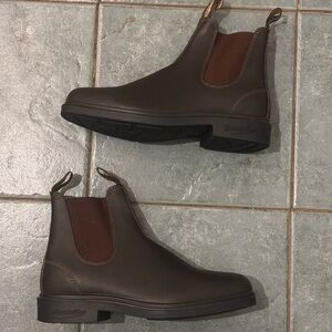 Blundstone Men's Dark Brown Leather Boots